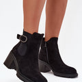  Boty na podpatku  model 216653 Step in style 