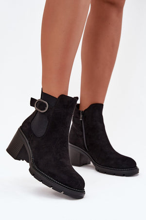  Boty na podpatku  model 216653 Step in style 