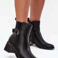  Boty na podpatku  model 216655 Step in style 