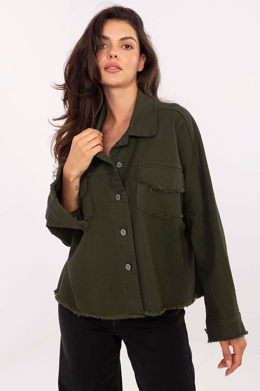  Košile s dlouhým rukávem  model 216734 Rue Paris 