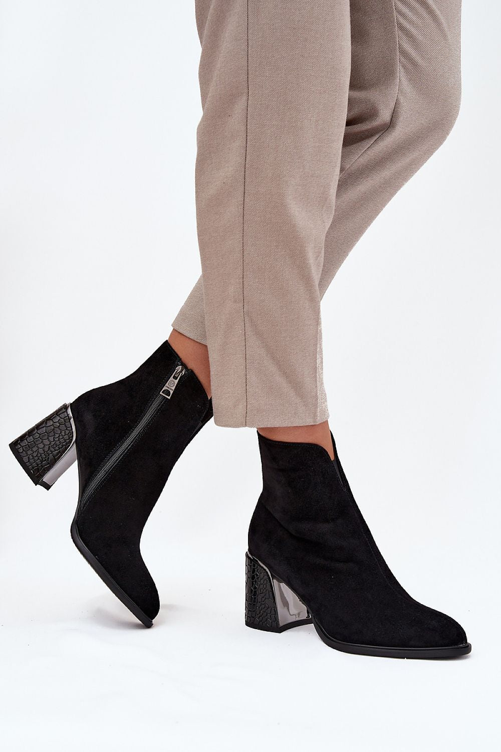  Boty na podpatku  model 216831 Step in style 