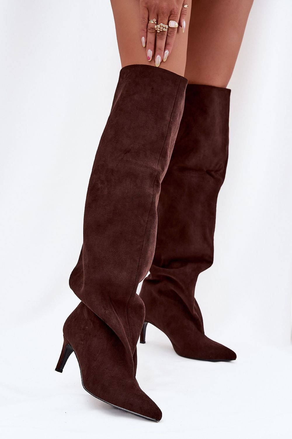  Kozačky na podpatku  model 216996 Step in style 