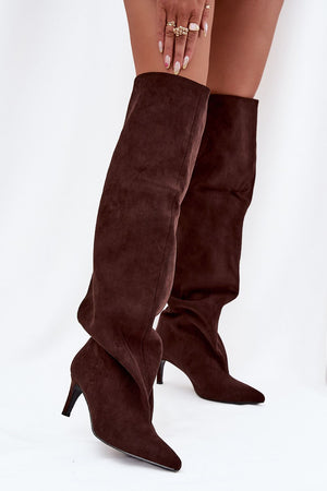  Kozačky na podpatku  model 216996 Step in style 