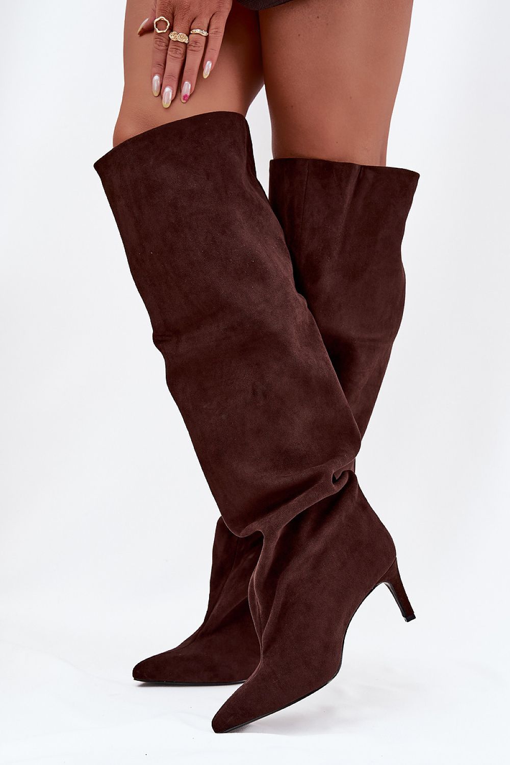  Kozačky na podpatku  model 216996 Step in style 