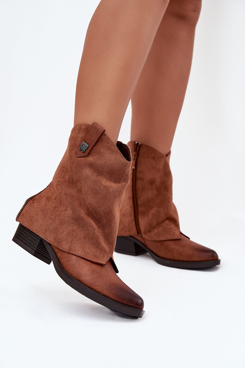  Boty na podpatku  model 217193 Step in style 