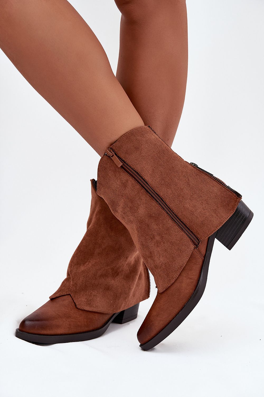  Boty na podpatku  model 217193 Step in style 