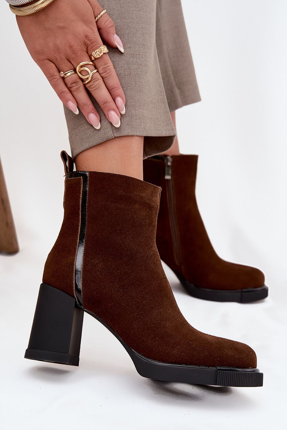  Boty na podpatku  model 217493 Step in style 