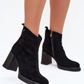  Boty na podpatku  model 217801 Step in style 