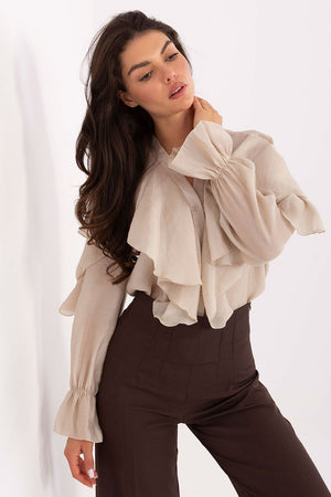  Košile s dlouhým rukávem  model 218413 Rue Paris 