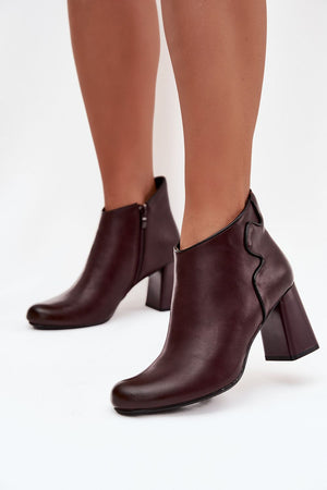  Boty na podpatku  model 218707 Step in style 