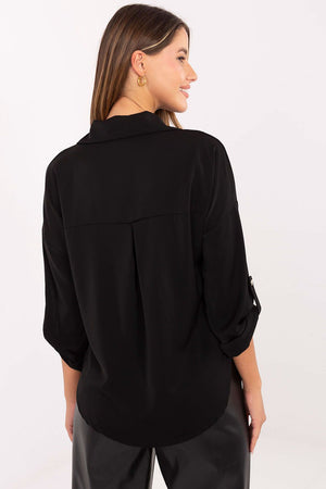  Košile s dlouhým rukávem  model 219051 Rue Paris 