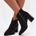  Boty na podpatku  model 219270 Step in style 