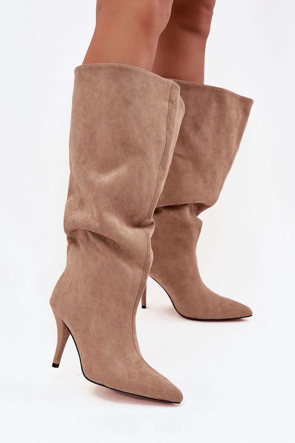  Kozačky na podpatku  model 219854 Step in style 