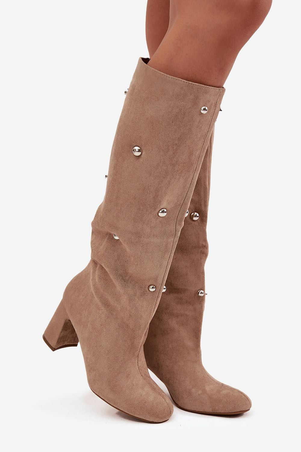  Kozačky na podpatku  model 219861 Step in style 