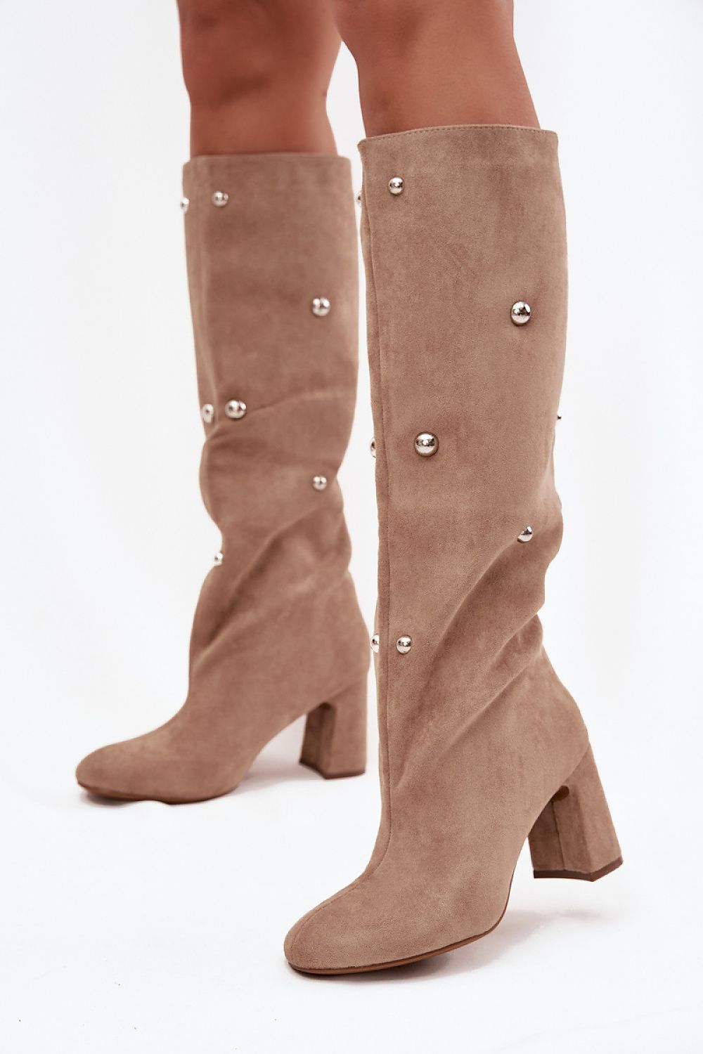  Kozačky na podpatku  model 219861 Step in style 
