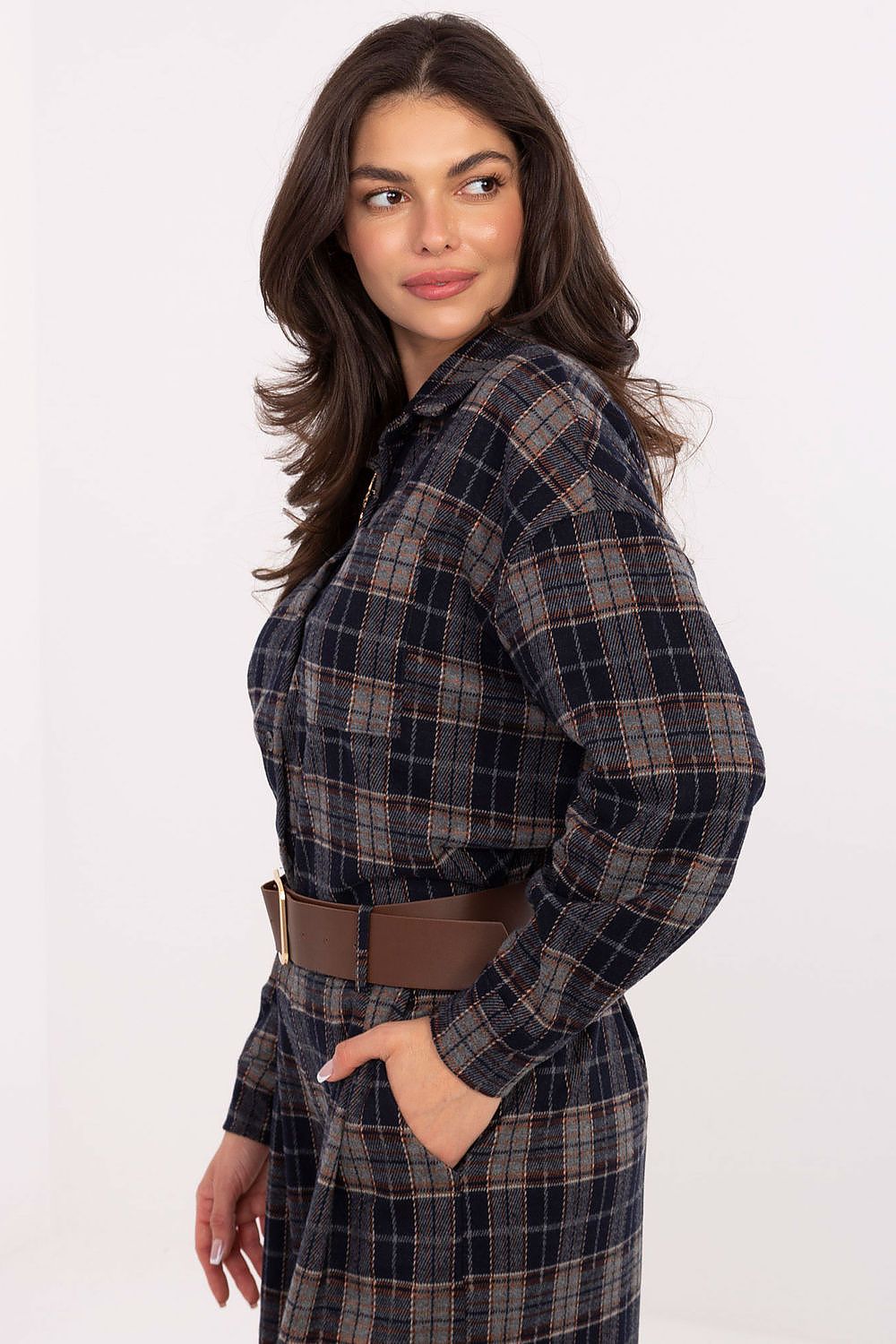 Košile s dlouhým rukávem  model 220041 Italy Moda 