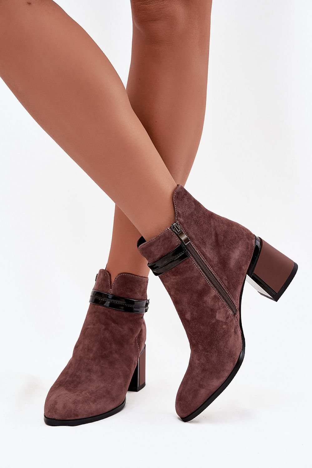  Boty na podpatku  model 220198 Step in style 