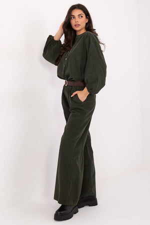  Kordové kalhoty model 220283 Italy Moda 