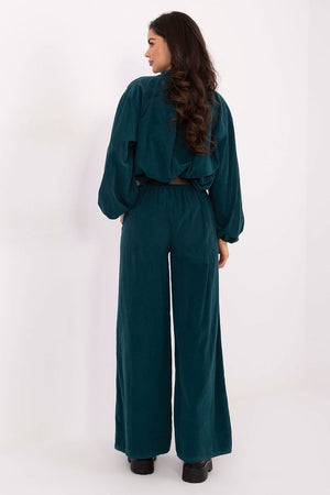  Kordové kalhoty model 220284 Italy Moda 