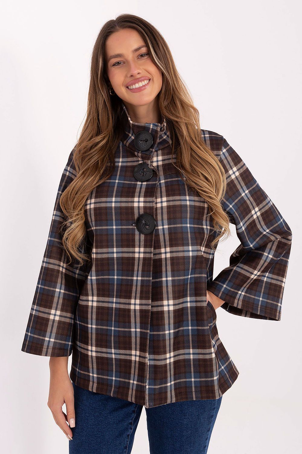  Plášť  model 220315 Italy Moda 