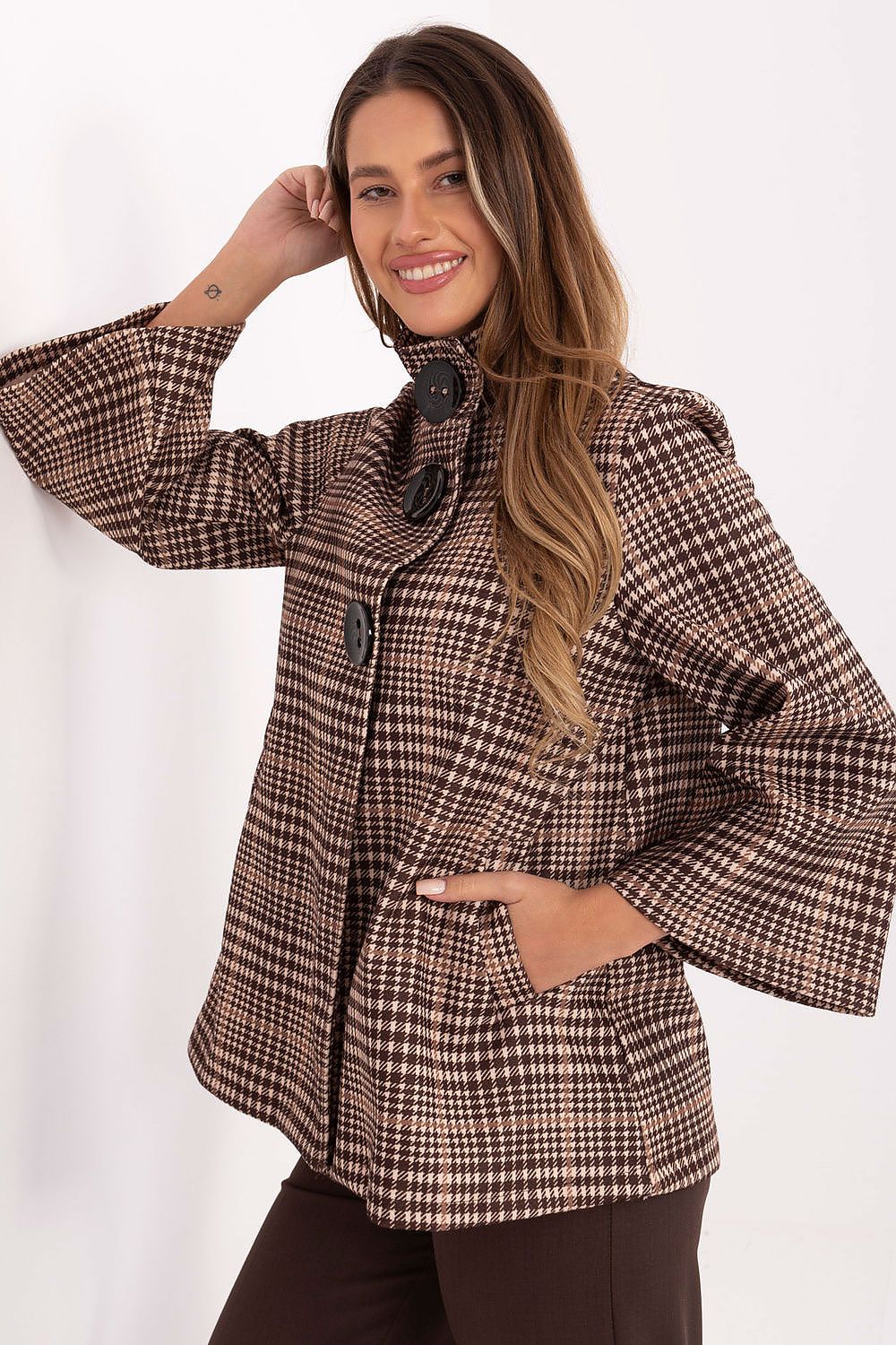  Plášť  model 220320 Italy Moda 