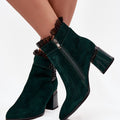  Boty na podpatku  model 220504 Step in style 