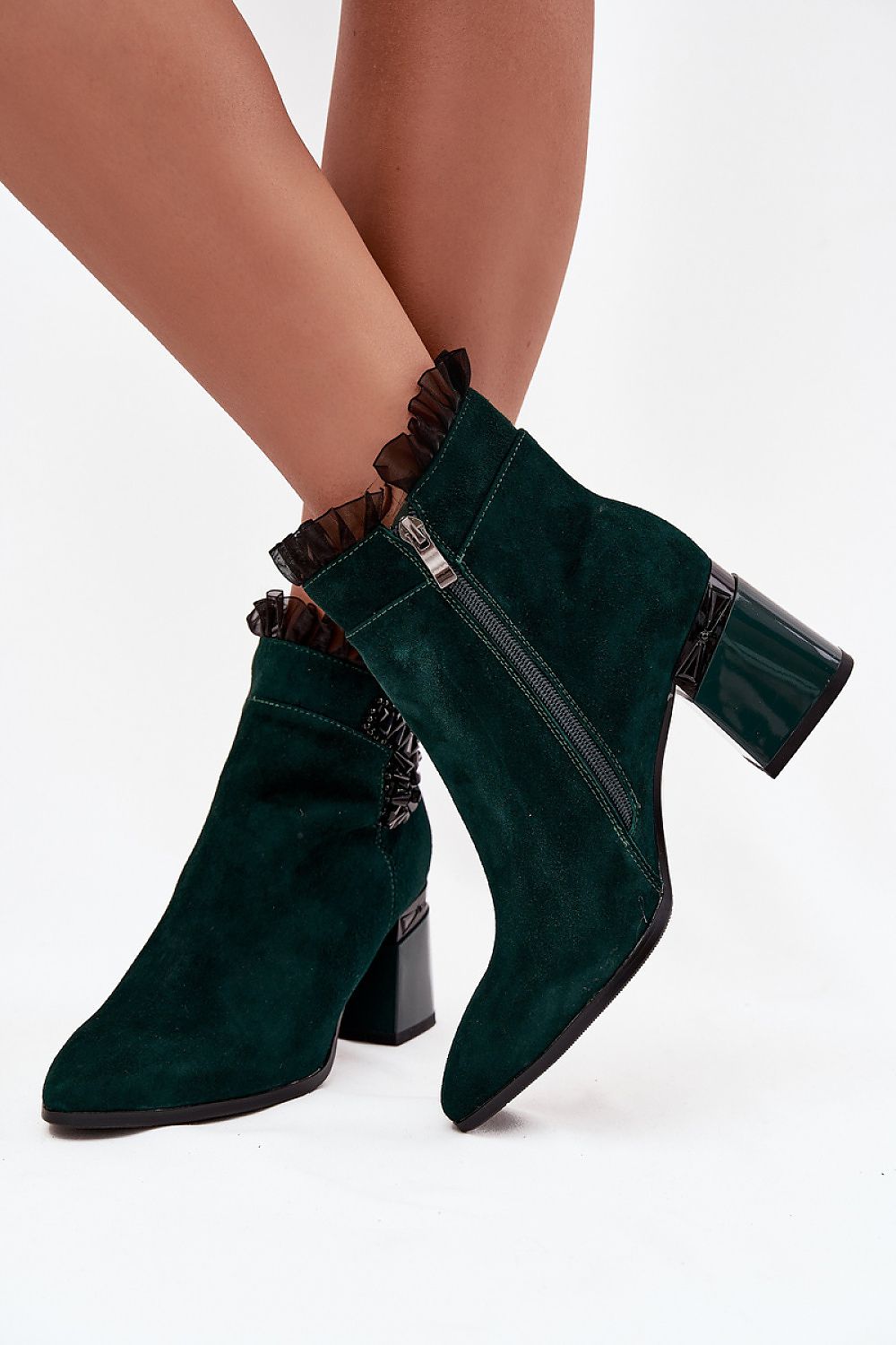  Boty na podpatku  model 220504 Step in style 