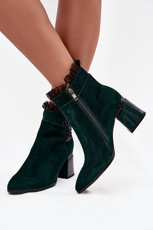  Boty na podpatku  model 220504 Step in style 