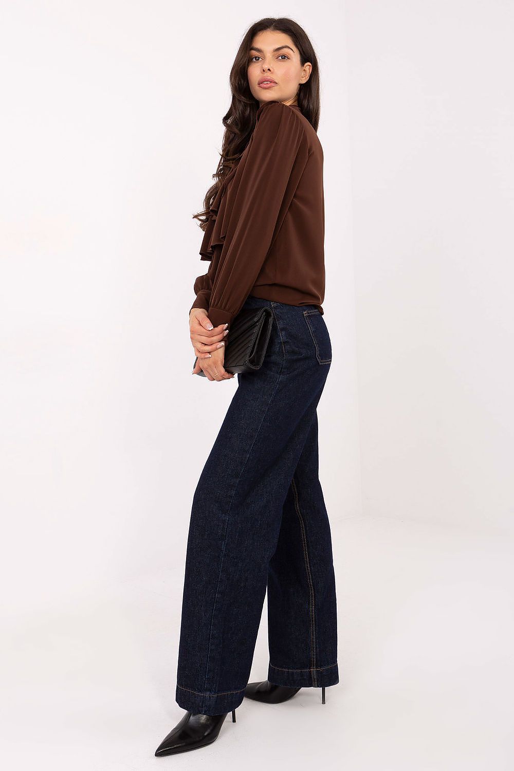  Košile s dlouhým rukávem  model 220563 Rue Paris 
