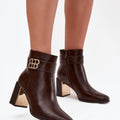  Boty na podpatku  model 220693 Step in style 