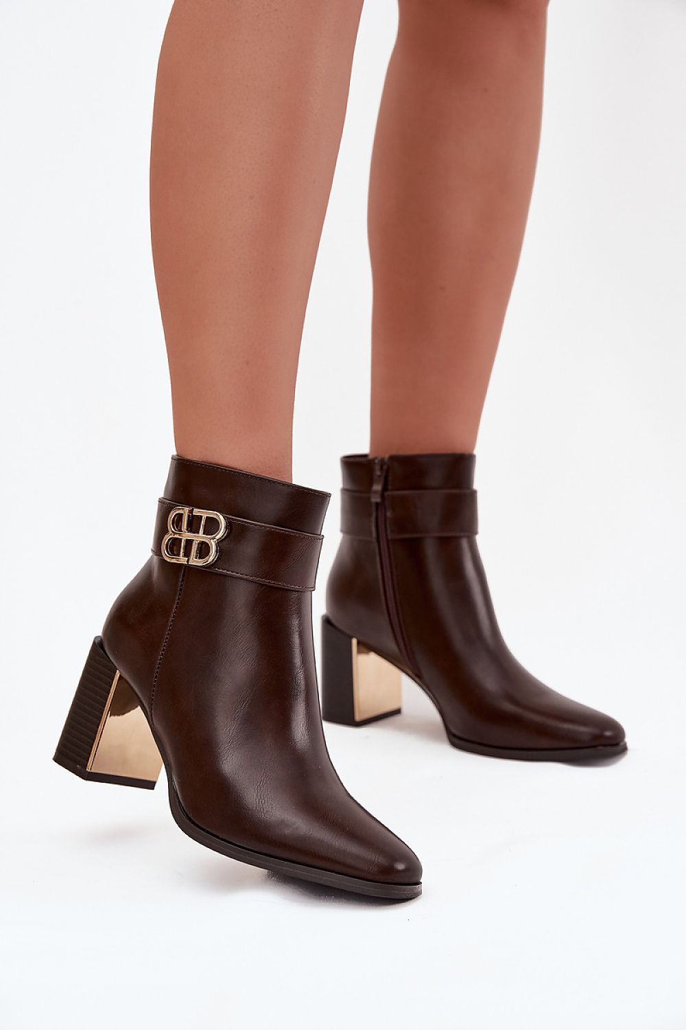  Boty na podpatku  model 220693 Step in style 
