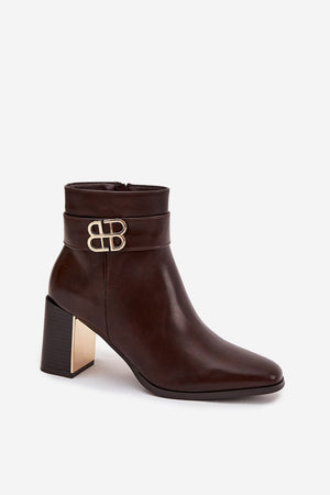  Boty na podpatku  model 220693 Step in style 