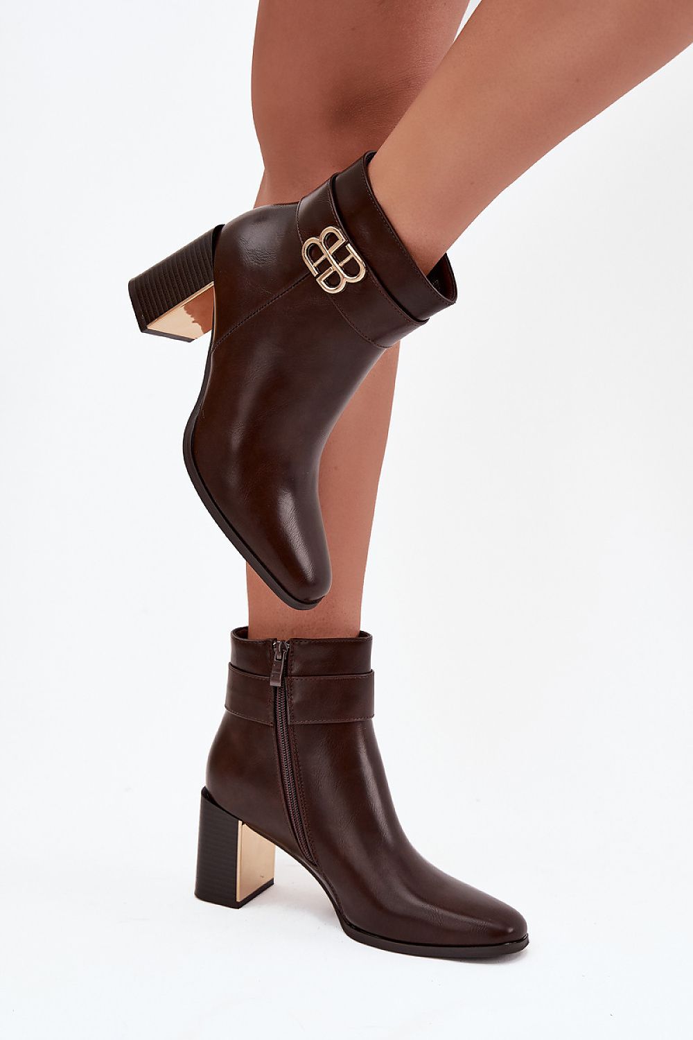  Boty na podpatku  model 220693 Step in style 