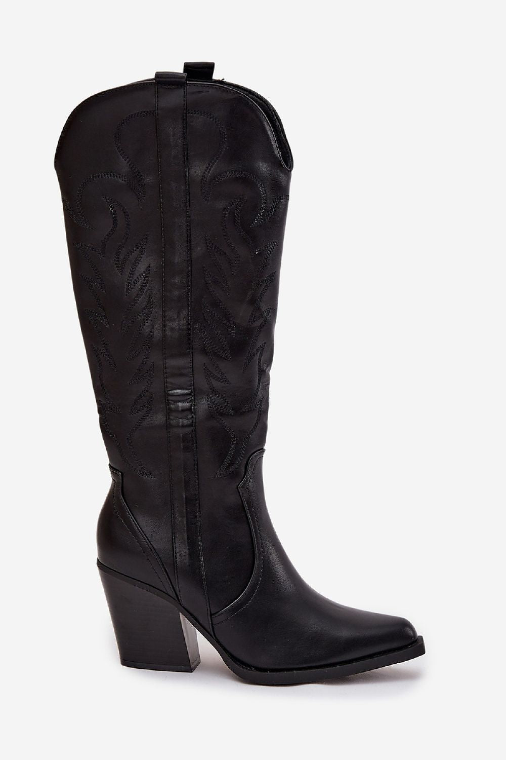  Kozačky na podpatku  model 220714 Step in style 