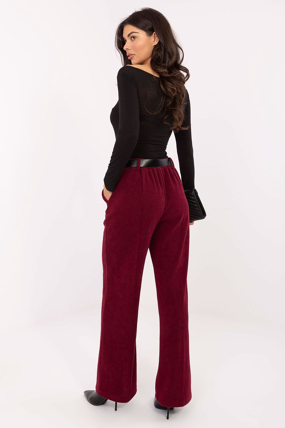  Kordové kalhoty model 220750 Italy Moda 