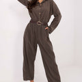  Kordové kalhoty model 220815 Italy Moda 