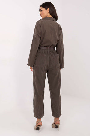  Kordové kalhoty model 220815 Italy Moda 
