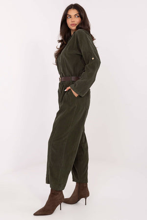  Kordové kalhoty model 220817 Italy Moda 