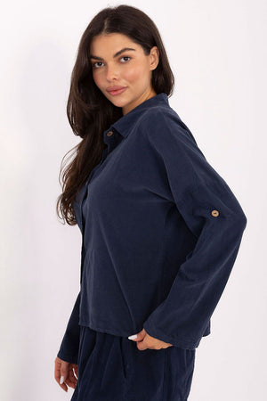  Košile s dlouhým rukávem  model 220822 Italy Moda 