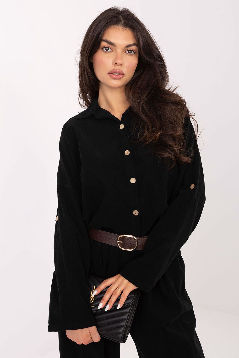  Košile s dlouhým rukávem  model 220828 Italy Moda 