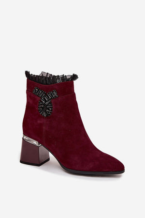  Boty na podpatku  model 221134 Step in style 