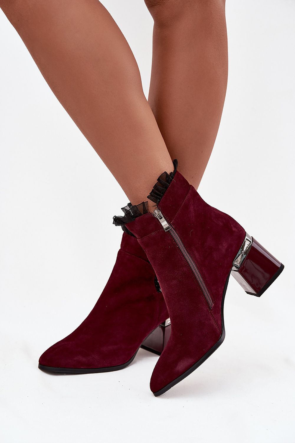  Boty na podpatku  model 221134 Step in style 