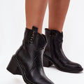  Boty na podpatku  model 221135 Step in style 