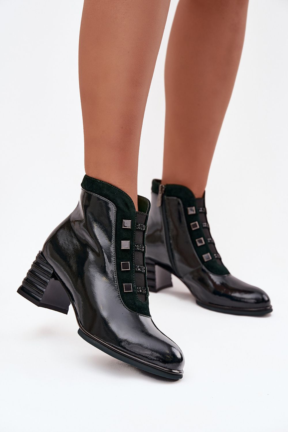  Boty na podpatku  model 221140 Step in style 