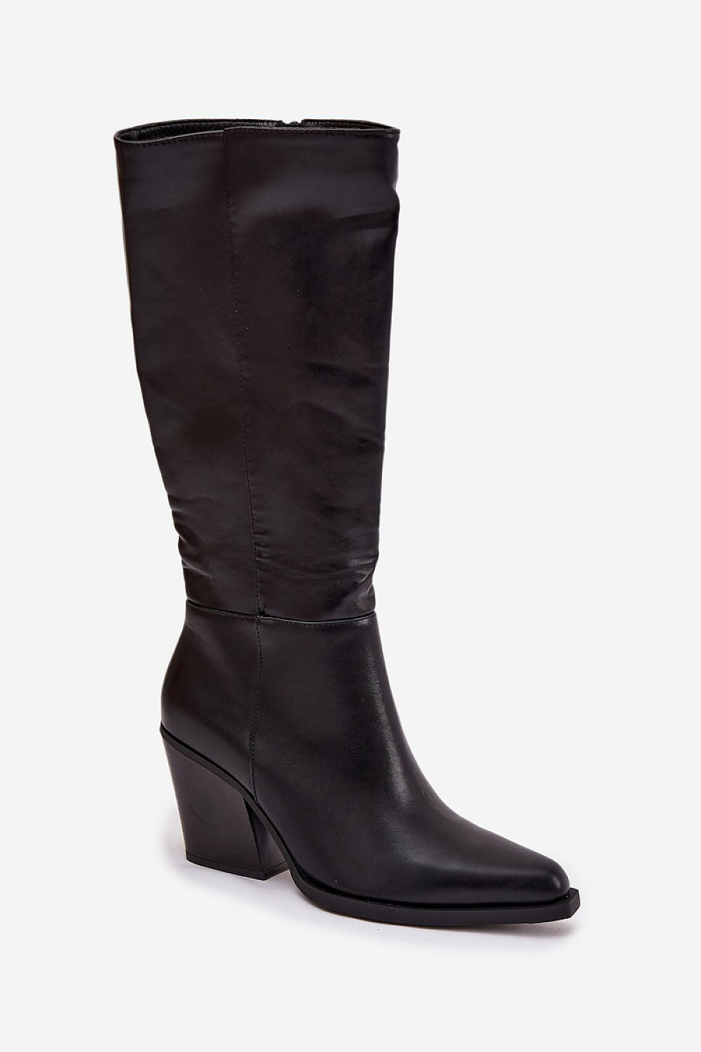  Kozačky na podpatku  model 221156 Step in style 