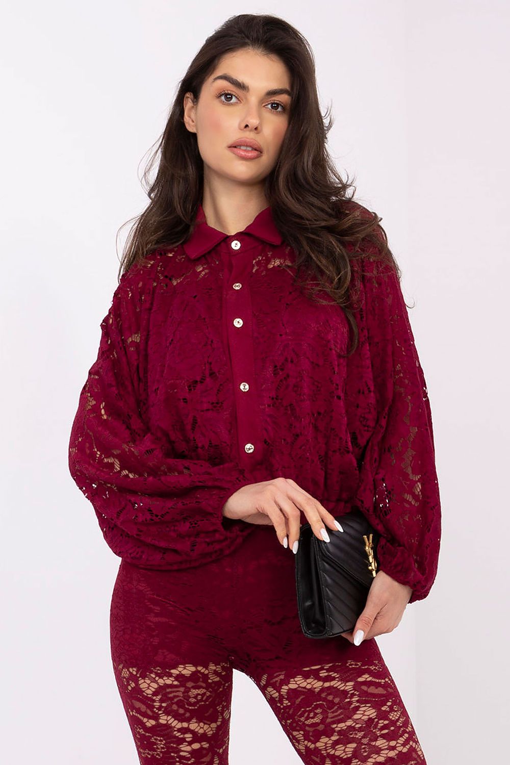  Košile s dlouhým rukávem  model 221296 Italy Moda 
