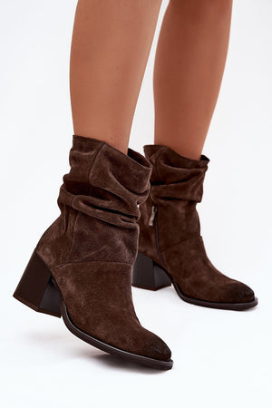  Boty na podpatku  model 221516 Step in style 