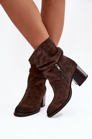  Boty na podpatku  model 221516 Step in style 