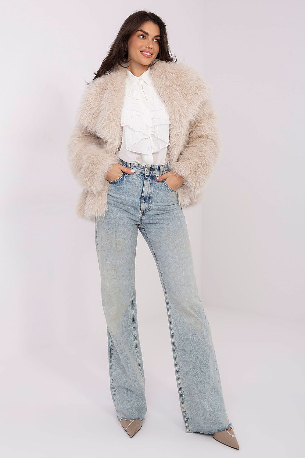  Košile s dlouhým rukávem  model 221588 Italy Moda 