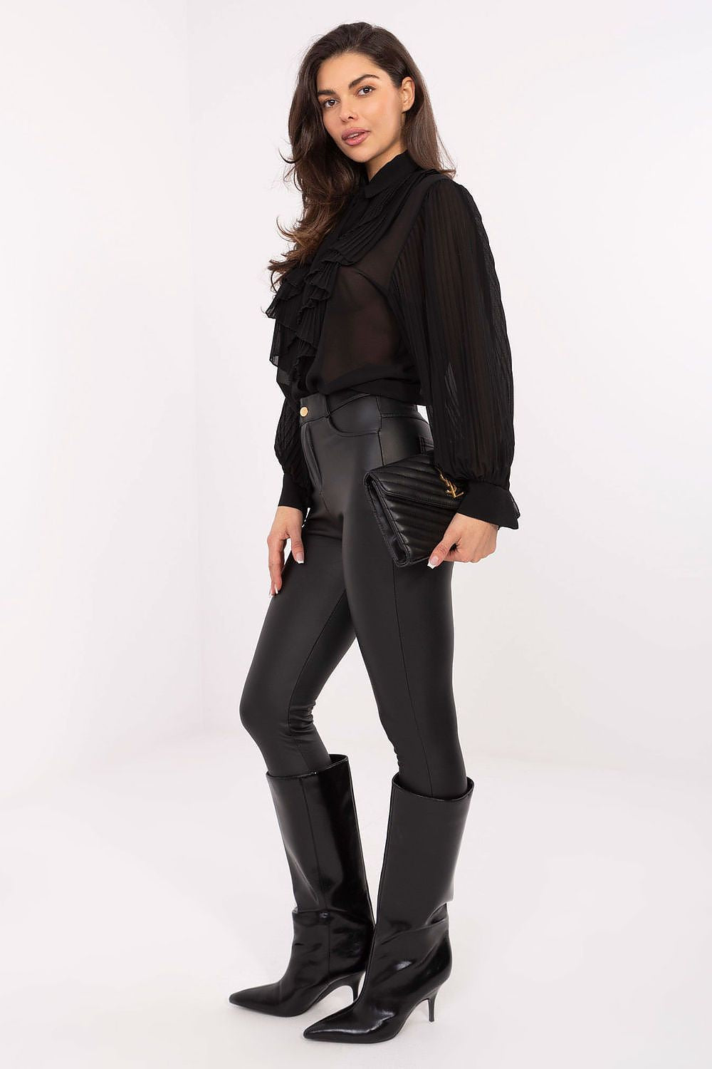  Košile s dlouhým rukávem  model 221590 Italy Moda 